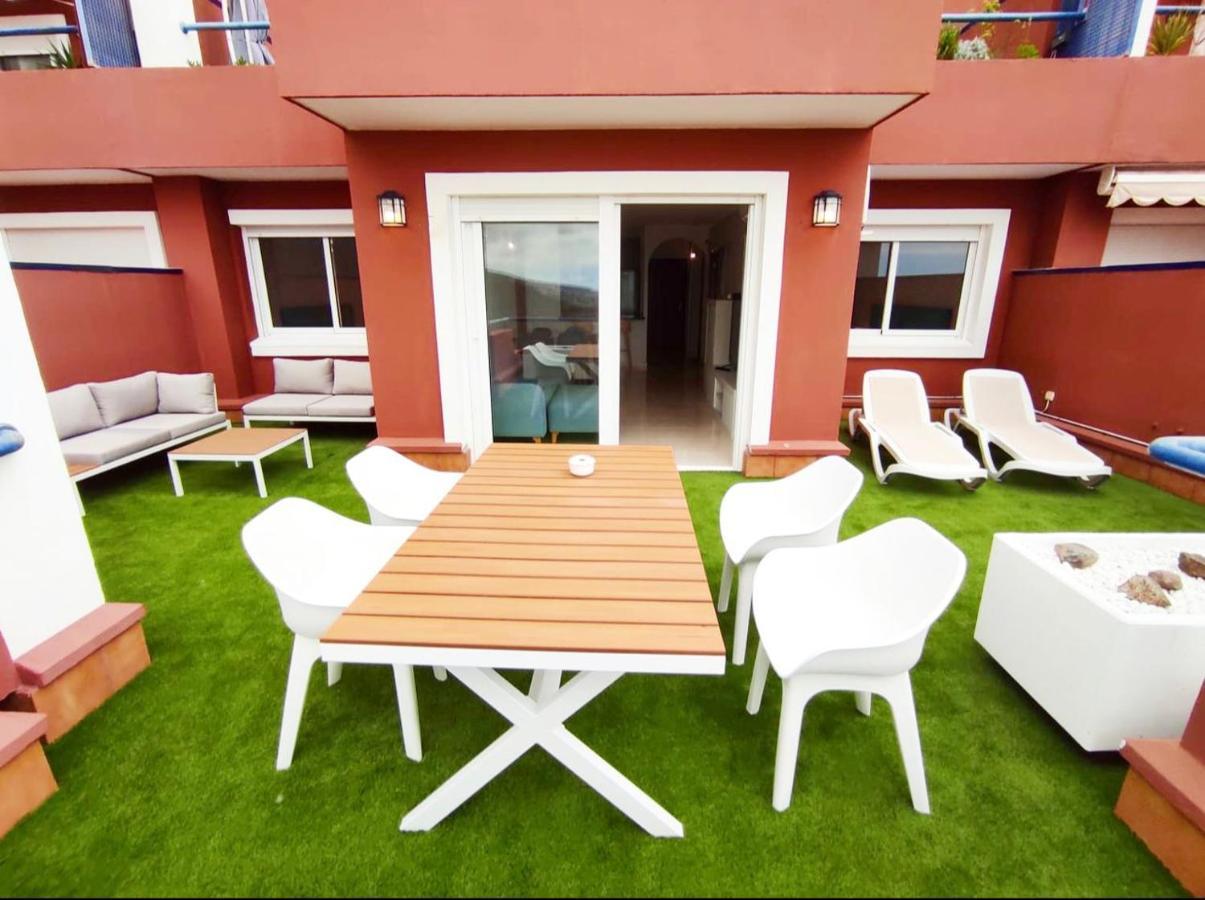 Wonderful View, Huge Terrace Solarium, Private Parking Appartement Costa Adeje  Buitenkant foto